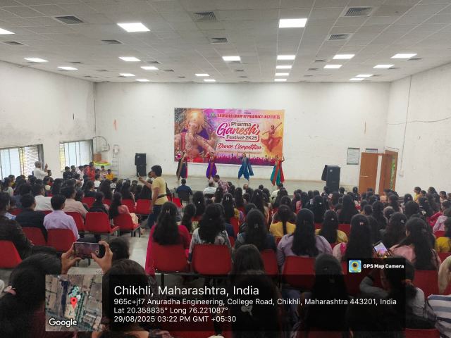 Pharma Ganesh Festival — students
